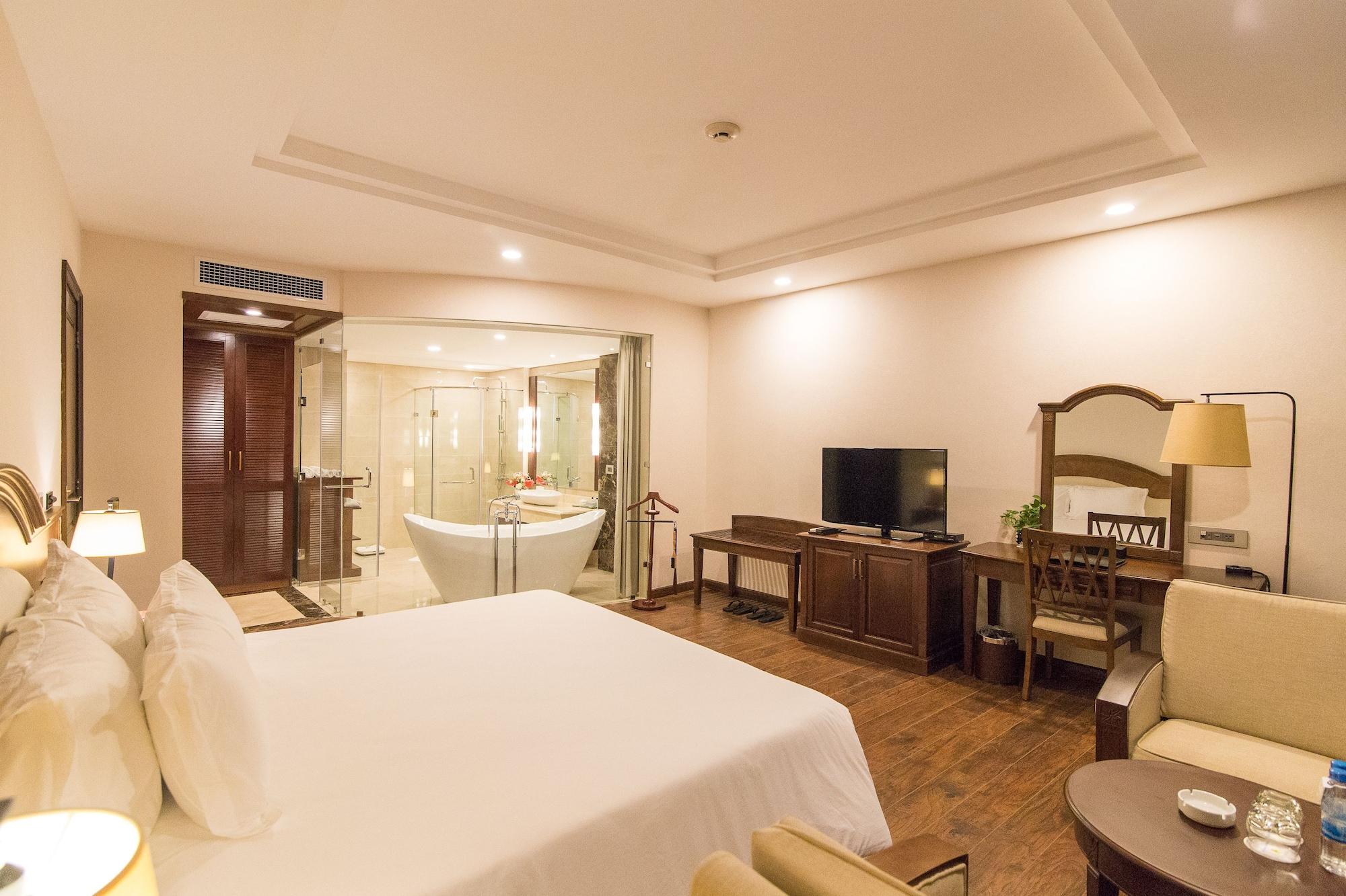 Sai Gon Ha Long Hotel Bagian luar foto