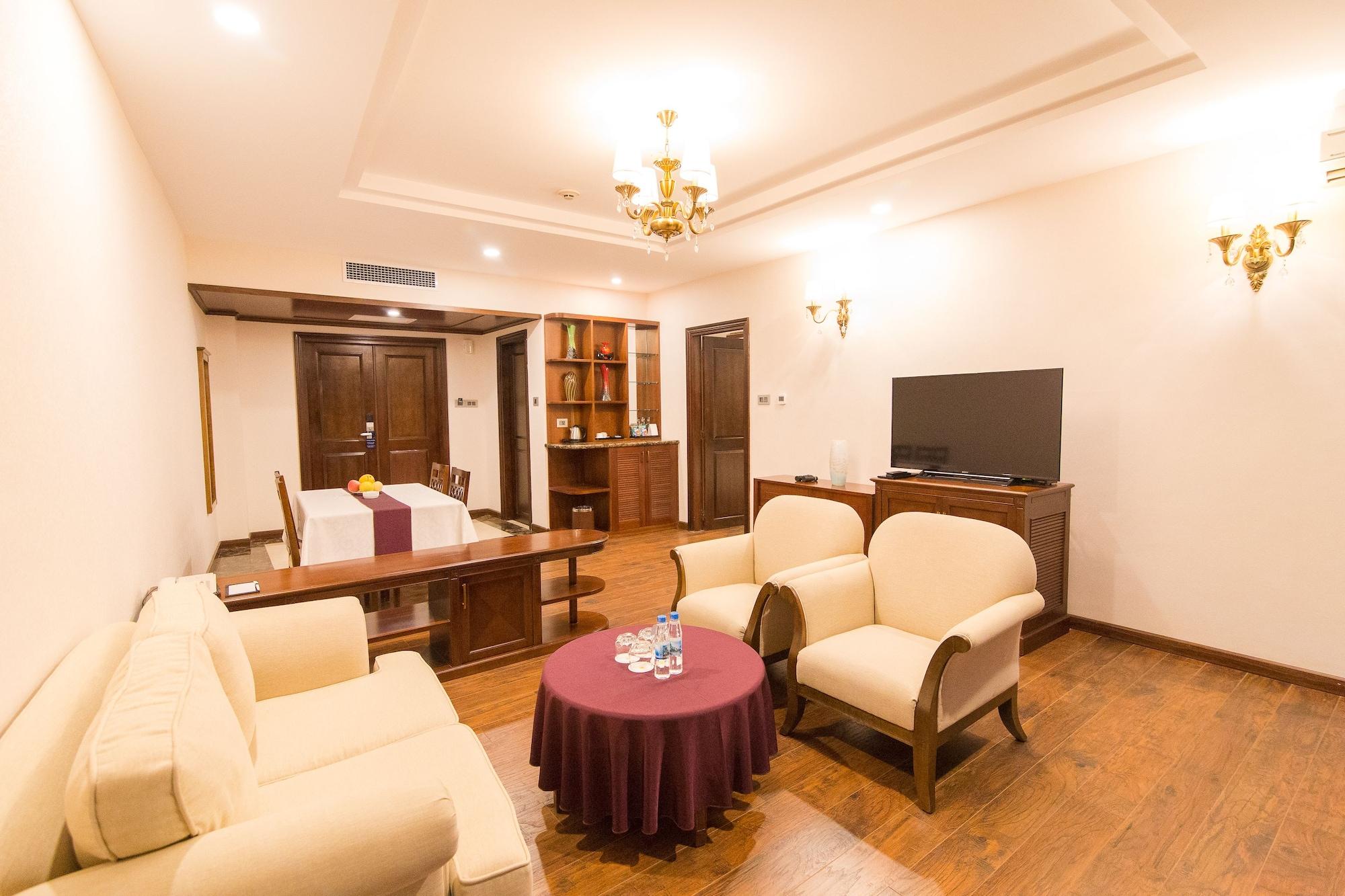 Sai Gon Ha Long Hotel Bagian luar foto