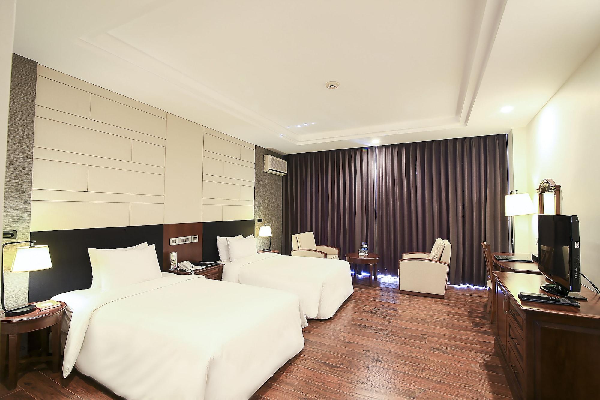 Sai Gon Ha Long Hotel Bagian luar foto