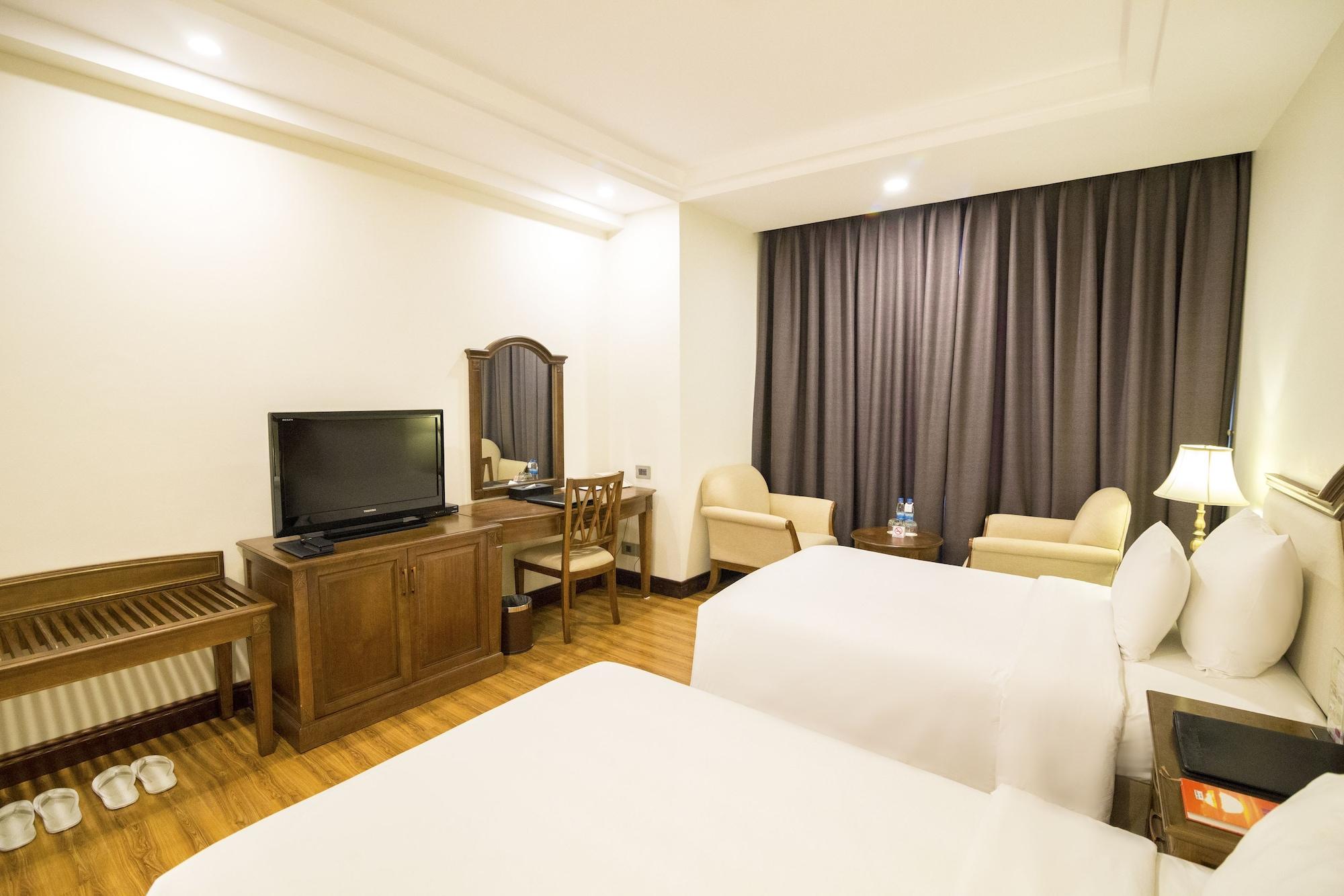 Sai Gon Ha Long Hotel Bagian luar foto