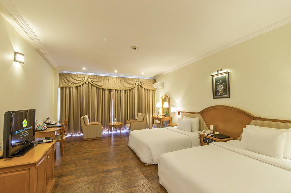 Sai Gon Ha Long Hotel Bagian luar foto