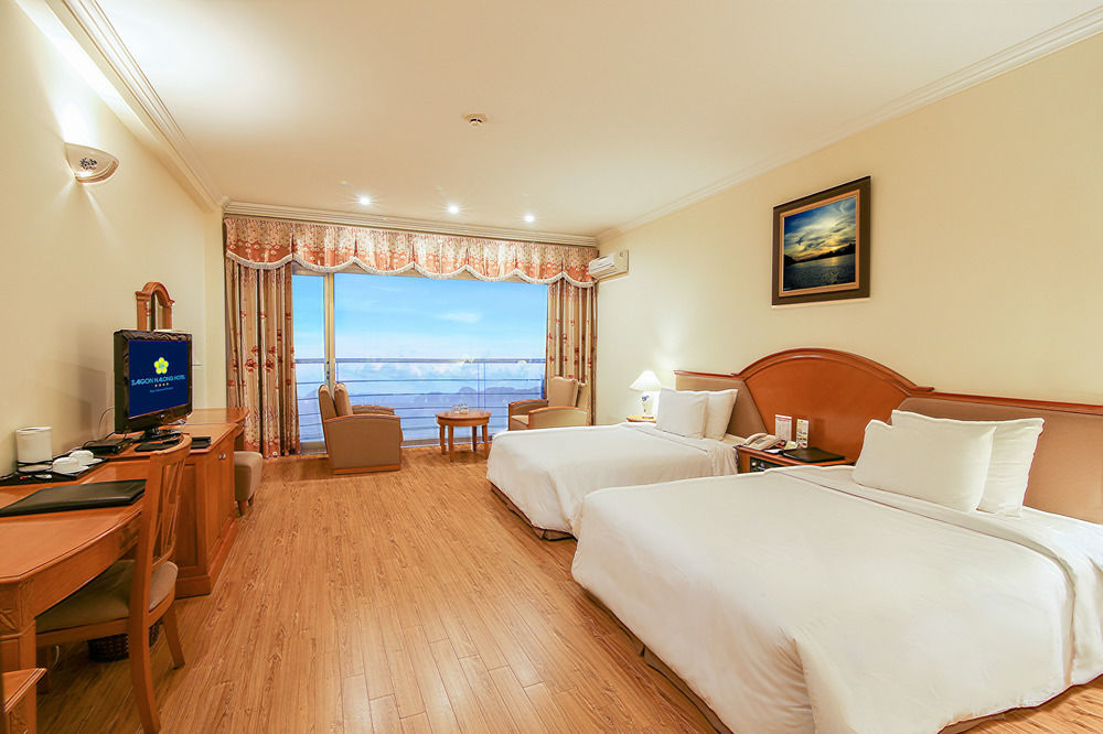 Sai Gon Ha Long Hotel Bagian luar foto