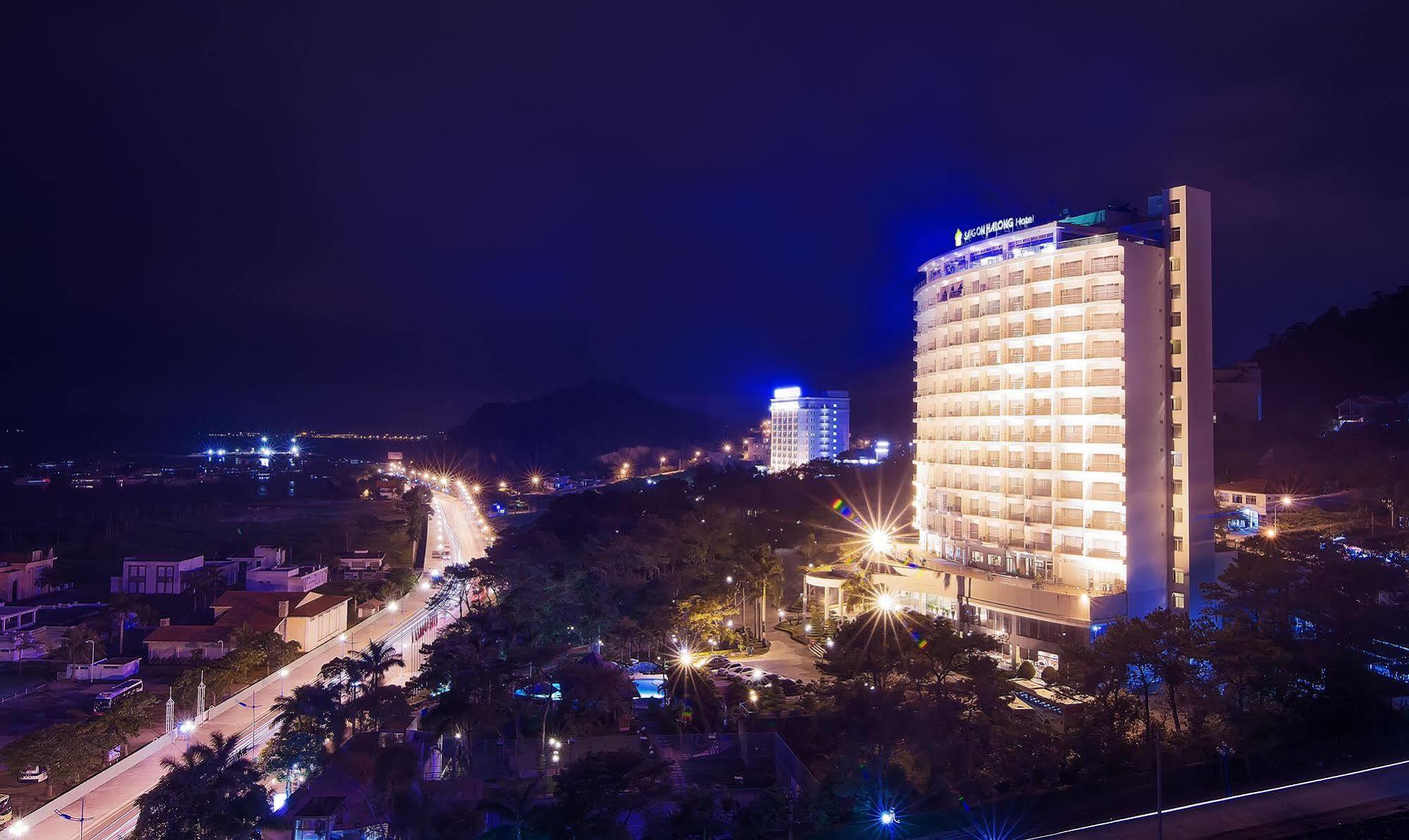 Sai Gon Ha Long Hotel Bagian luar foto